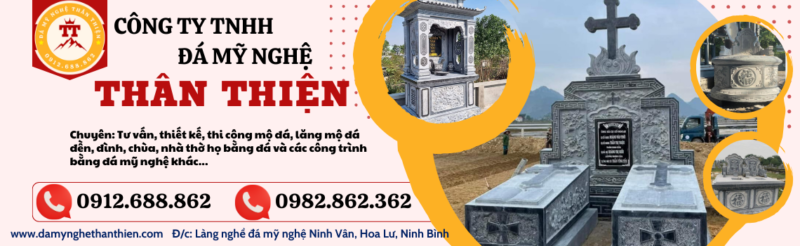 Lăng mộ đá uy tín tại Ninh Bình