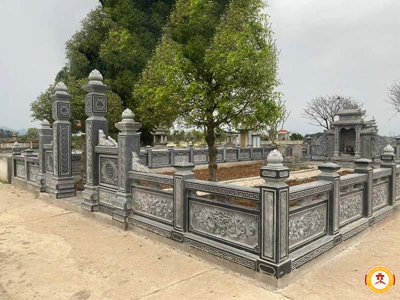 Cấu tạo của lan can đá