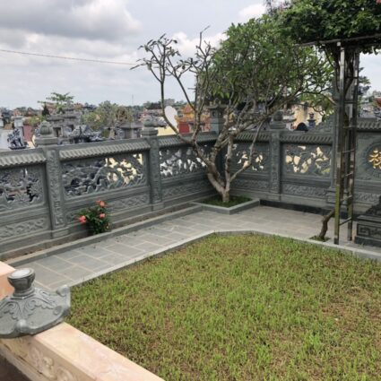 mẫu lan can đá cho nhà thờ họ đẹp